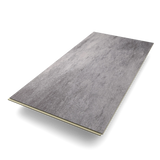 Planke Klick-Vinyl Beton Schifferstadt rustikales Dekor in grau aus der Premium Plus Kollektion mit integrierter Trittschalldämmung und 4V-Fase