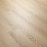 Nahaufnahme 4V-Fase Klick-Vinyl Eiche Leine Langdiele in Holzoptik