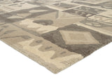 Glaris 470 Beige - Detailaufnahme Kantenabschluss