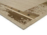 Jorvik 469 Beige - Detailaufnahme Kantenabschluss