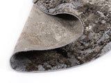 Dalia 547 Grau - Detailaufnahme Teppich-Unterseite