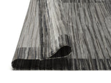Floris 566 Grau - Detailaufnahme Teppich-Unterseite