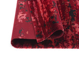 Zentar 430 Rot - Detailaufnahme Teppich-Unterseite