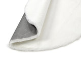 Luna 830 Hellcreme - Detailaufnahme Teppich-Unterseite