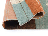 Silar 567 Braun - Detailaufnahme Teppich-Unterseite