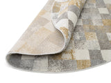 Zuria 912 Grau - Detailaufnahme Teppich-Unterseite
