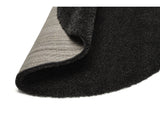 Pamira 519 Anthrazit - Detailaufnahme Teppich-Unterseite