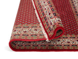 Fidaro 916 Rot - Detailaufnahme Teppich-Unterseite