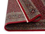 Trevis 915 Rot - Detailaufnahme Teppich-Unterseite