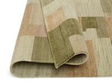 Avenza C28 Beige - Detailaufnahme Teppich-Unterseite