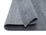 Revia 822 Blau - Detailaufnahme Teppich-Unterseite