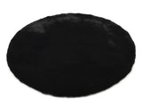 Luna 642 Schwarz - Perspektivische Ansicht auf den ganzen Teppich
