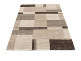 Pello 616 Hellbeige - Perspektivische Ansicht auf den ganzen Teppich