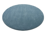 Yaris 414 Blau - Perspektivische Ansicht auf den ganzen Teppich
