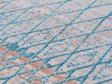 Juvela 657 Hellblau - Nahaufnahme des Musters und der Textur