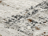 Luvis 597 Creme - Nahaufnahme des Musters und der Textur