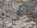 Oron 467 Grau - Nahaufnahme des Musters und der Textur