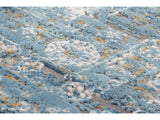 Silda 822 Blau - Nahaufnahme des Musters und der Textur
