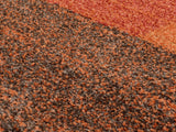 Pello 567 Orange - Nahaufnahme des Musters und der Textur