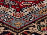 Trevis 915 Rot - Nahaufnahme des Musters und der Textur