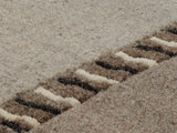 Bria 393 Beige - Nahaufnahme des Musters und der Textur