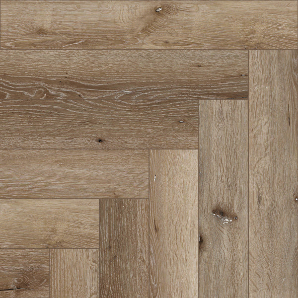 Klick-Vinyl Eiche Acorn Fischgrät 1m²