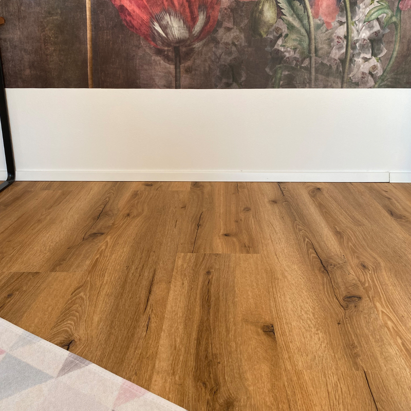 Klebe-Vinyl Eiche Norderney Raumbild Detail