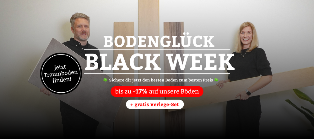 Bodenglück Black Week 2023 SALE
