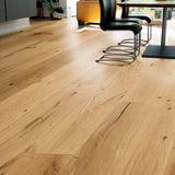 Bodenglueck Natur Parkett Linus Eiche Rustikal