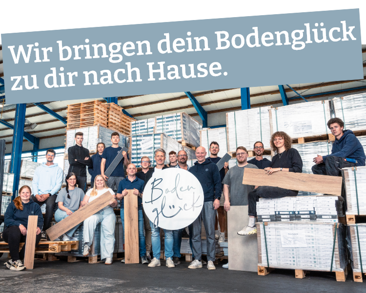 Wir bringen dein Bodenglück zu dir nach Hause! Das gesamte Team von Bodenglück stellt sich dir vor!