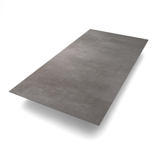 Klebe-Vinyl Beton Rheine dezente Fliesenoptik in dunkelgrau aus der Premium Kollektion