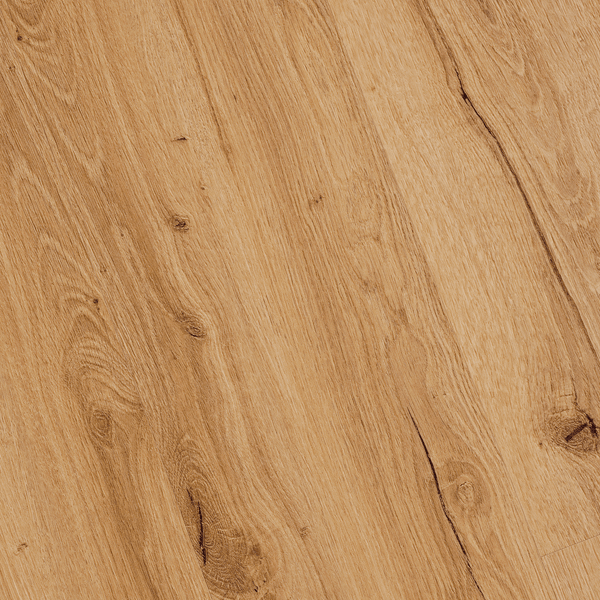 Closeup von Klebe-Vinyl Eiche Norderney rustikales Dekor in Holzoptik detaillierte Maserung