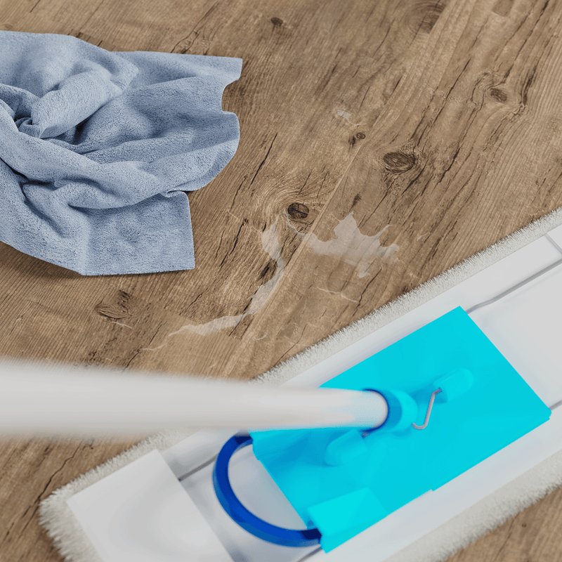 Detailbild von Klick-Vinyl Eiche Jever wasserfest mit pflegeleichter Oberfläche