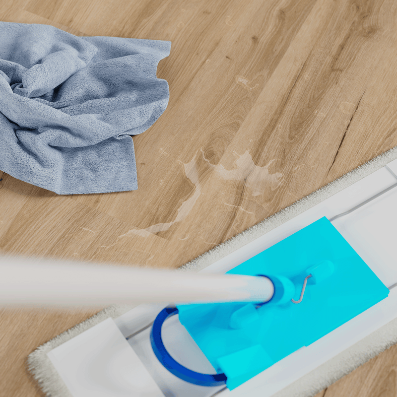 Detailbild von Klick-Vinyl Eiche Wangerooge wasserfest mit pflegeleichter Oberfläche