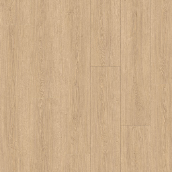 Topdown Verlegebild von Laminat Eiche Lonetal dezentes Dekor in Holzoptik mit lackierte 4V-Fase					