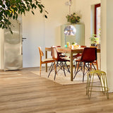 Bodenglück Klick Vinyl Cuxhaven Eiche Premium Holz Braun Rigid Trittschall Integriert