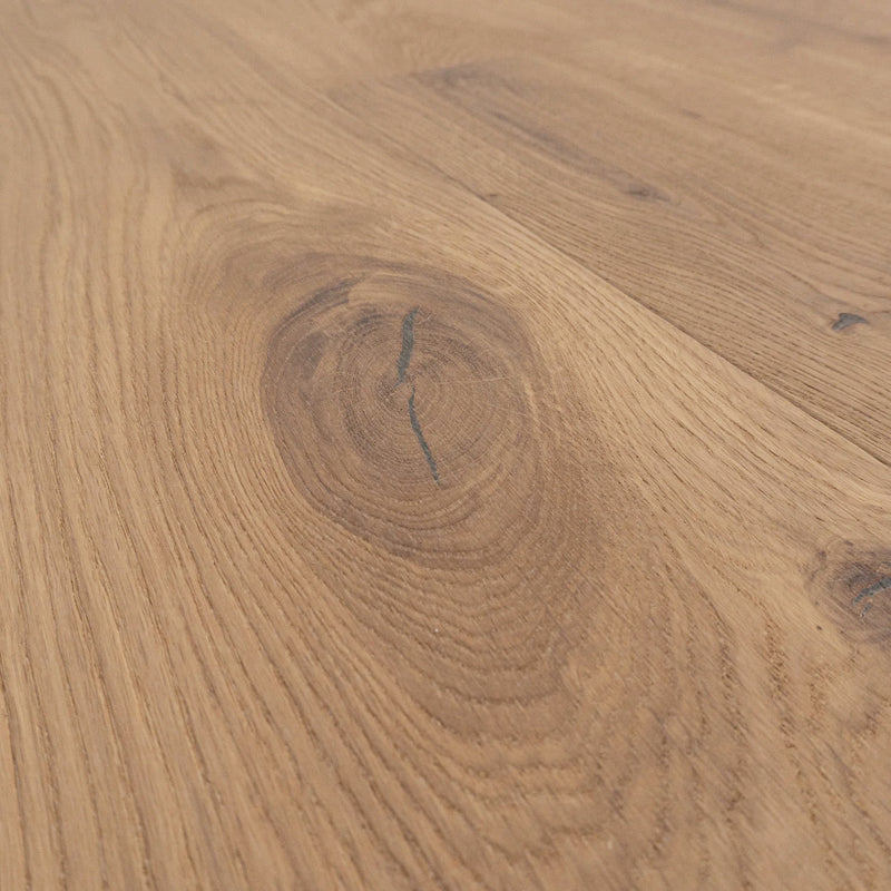 Bodenglueck Natur Parkett Anton Eiche Rustikal Maserung close-up