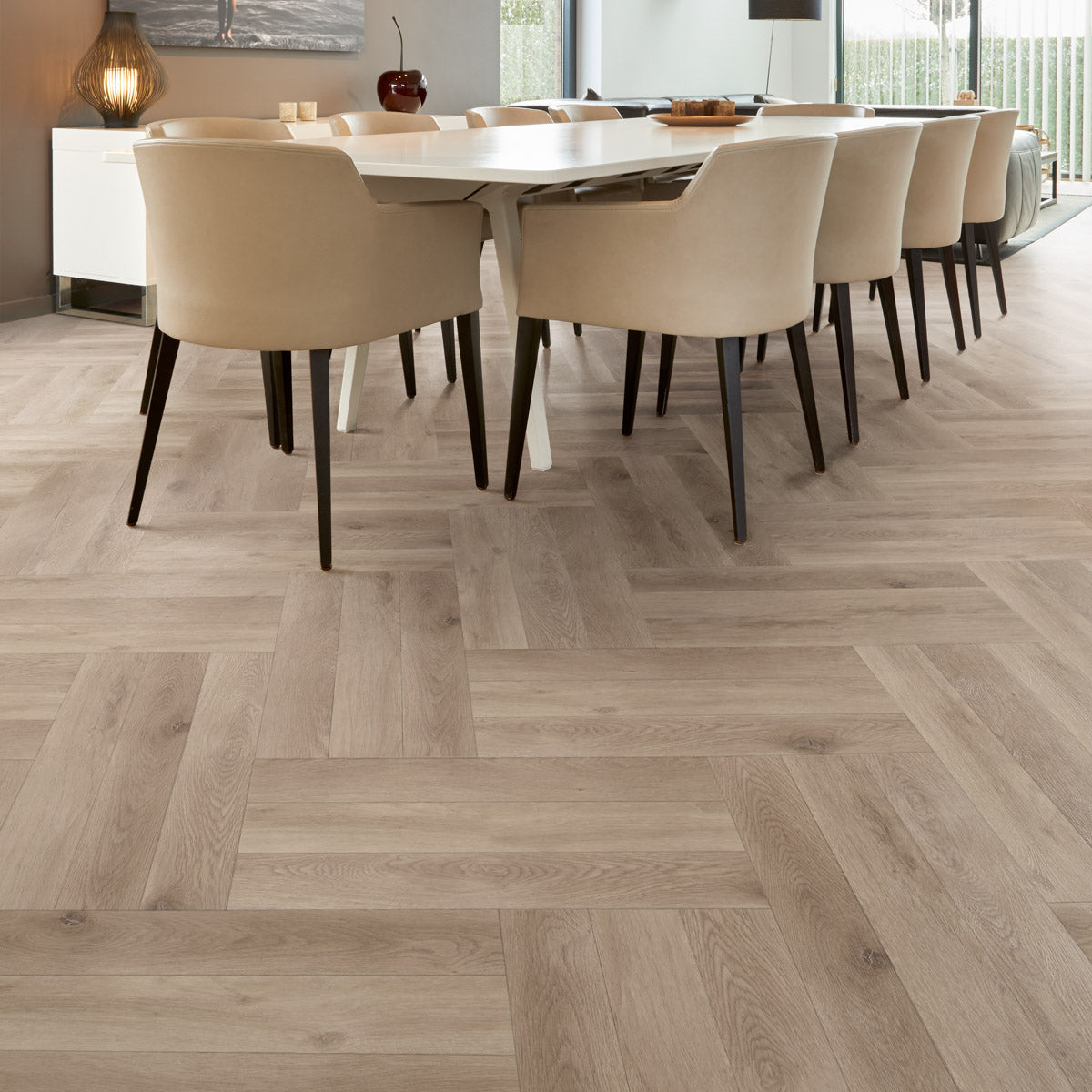 Klick Vinyl Fischgrat Eiche