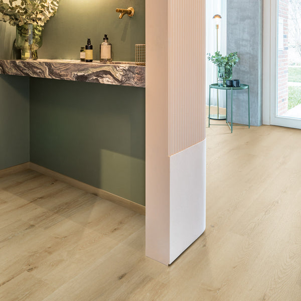 Raumbild von COREtec Klick-Vinyl Eiche Noble Oak 14 markantes Dekor in Holzoptik