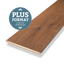 Planke von der Klick Vinyl Kollektion Deluxe Plus Boden Eiche Löwenburg Braun mit integriertem Trittschall von Bodenglück