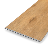 Closeup Planke Klick Vinyl Memmert Premium Eiche Natur Braun Rigid Trittschall Integriert
