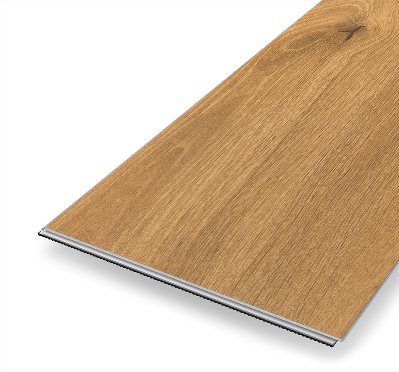 Bodenglueck Klick Vinyl Premium Eiche Usedom Braun Trittschall Integriert