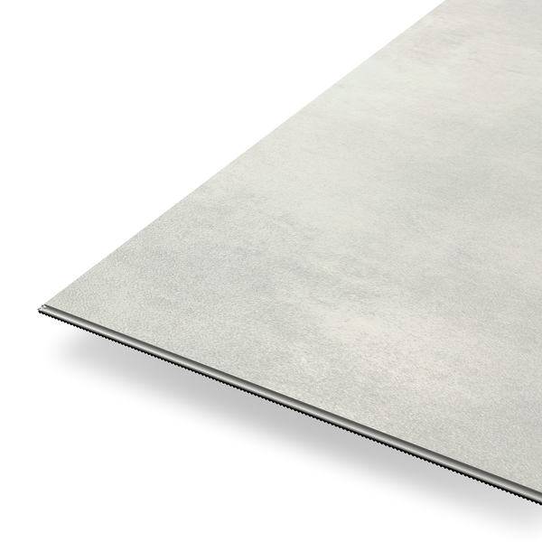 Bodenglück Klick Vinyl Cloppenburg Premium Beton hellgrau Rigid Trittschall Integriert